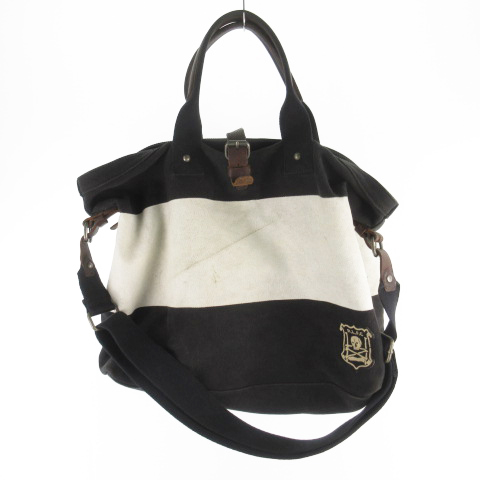 ラルフローレン ラグビー Ralph Lauren Rugby ショルダーバッグ トートバッグ 2way R L F C クロスボーン スカル ワッペン 黒 ブラック ホワイト ブラウン キャンバス レザー 鞄 メンズ 121 ベクトルパーク ラルフローレン ラグビー Ralph Lauren Rugby ショルダーバッグ トートバッグ 2way R L F C クロスボーン スカル ワッペン 黒 ブラック ホワイト ブラウン キャンバス レザー 鞄 メンズ 121 ベクトルパーク