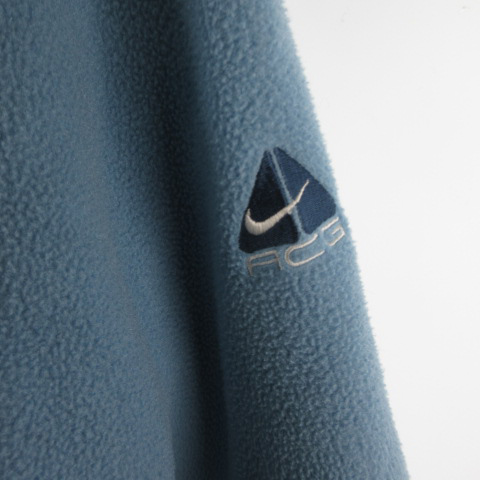 ナイキ NIKE ACG POLARTEC フリースジャケット 水色 ライトブルー S