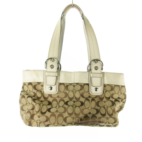 コーチ COACH F13742 ソーホープリーテッドシグネチャートートバッグ 