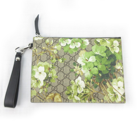 グッチ GUCCI クラッチバッグ 花柄 フラワー GGブルームス GG 