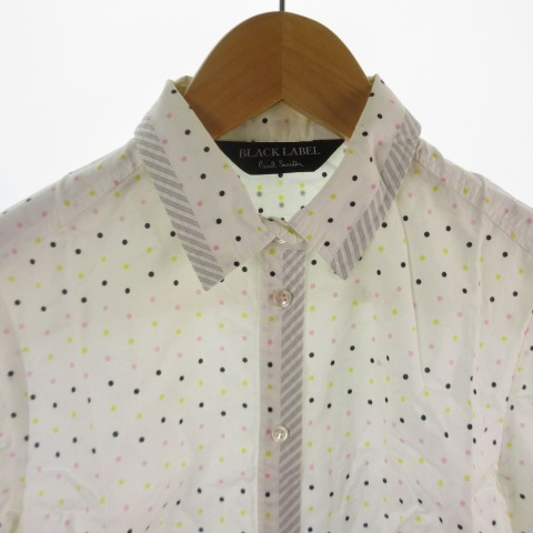 ポールスミス ブラック Paul Smith BLACK 半袖 シャツ ブラウス 水玉柄 