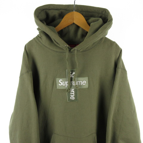 シュプリーム SUPREME Cross Box Logo Hooded Sweatshirt クロス 