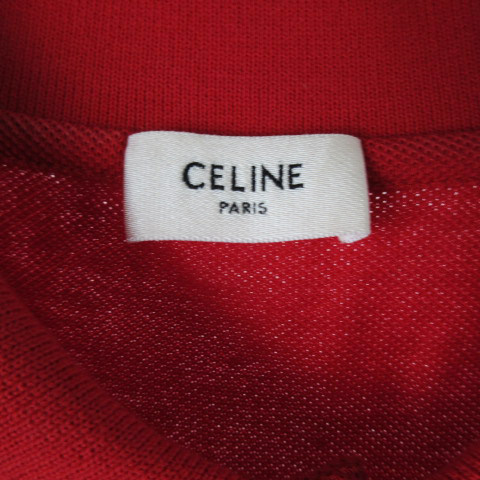 CELINE 赤 コットン ポロシャツ 半袖 CELINE 赤 コットン ポロシャツ 半袖 楽天市場】セリーヌ