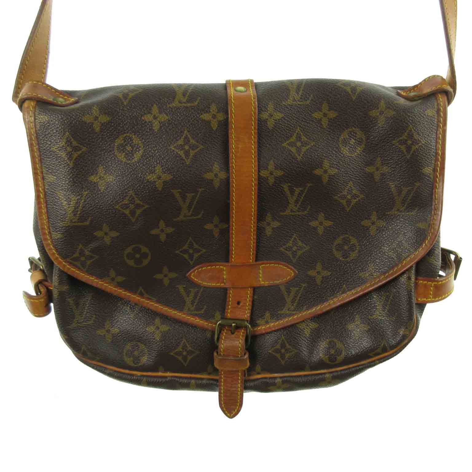 ルイヴィトン LOUIS VUITTON ソミュール 30 斜め掛け ショルダーバッグ 