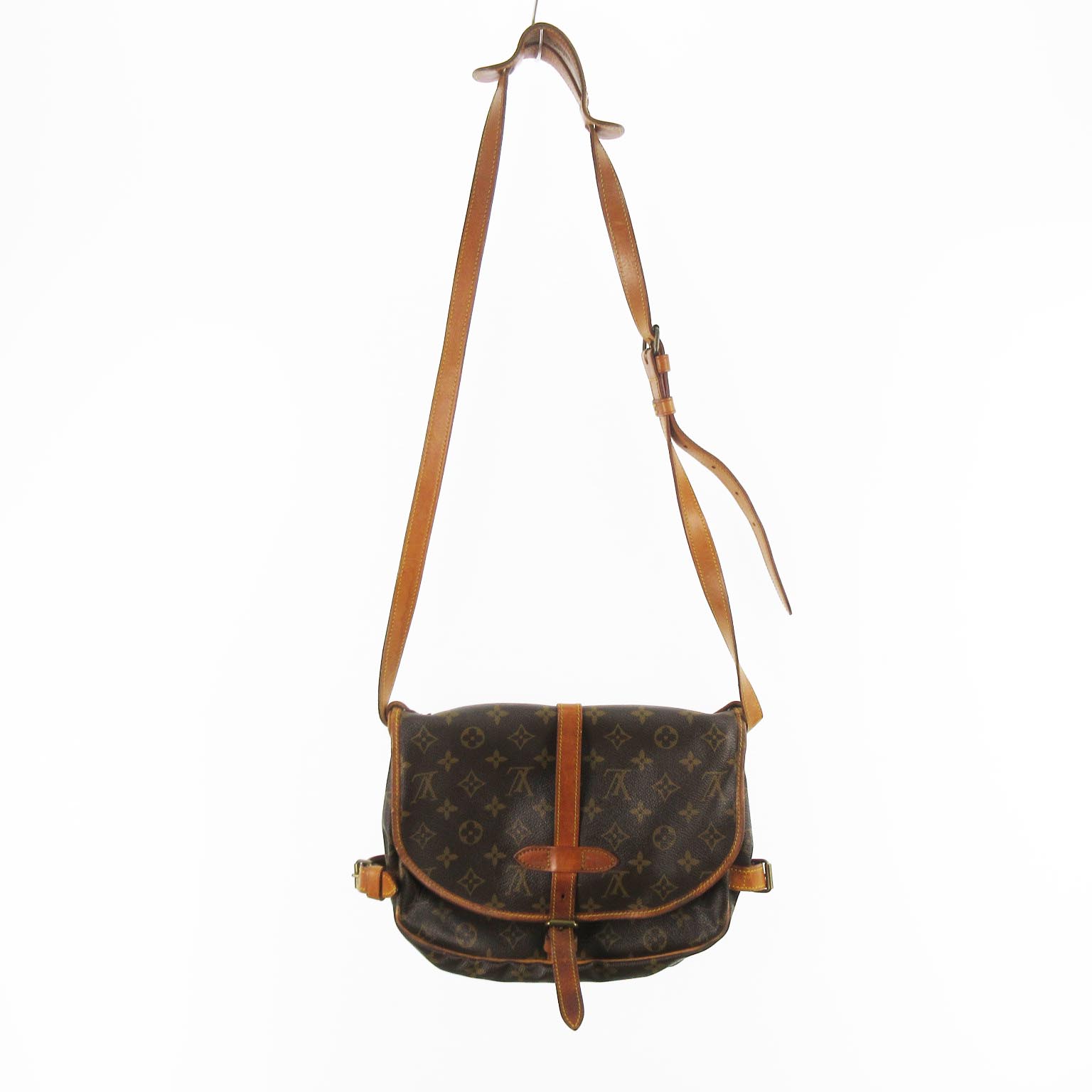 ルイヴィトン LOUIS VUITTON ソミュール 30 斜め掛け ショルダーバッグ 