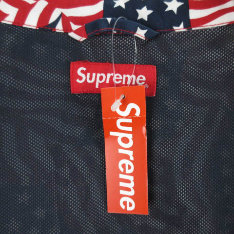 新品未使用 Supreme Raglan 締め付けれ Court Jacket 星条旗