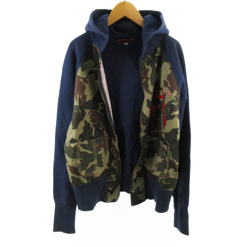 エヴィス EVISU ヒデヒコヤマネ HIDEHIKO YAMANE パーカー スウェット 
