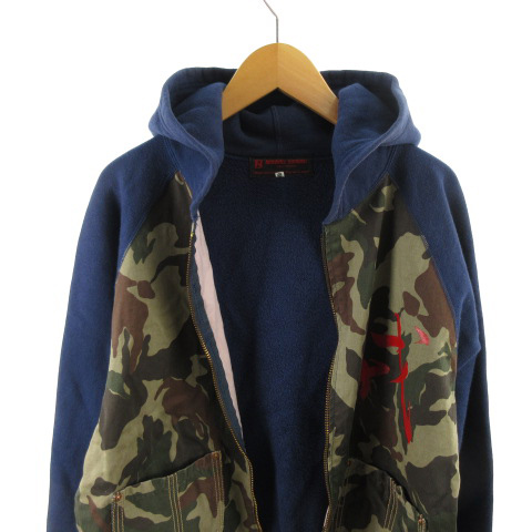 エヴィス EVISU ヒデヒコヤマネ HIDEHIKO YAMANE パーカー スウェット 