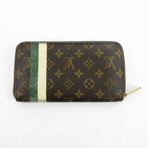 ルイヴィトン LOUIS VUITTON 長財布 ウォレット ジッピー 