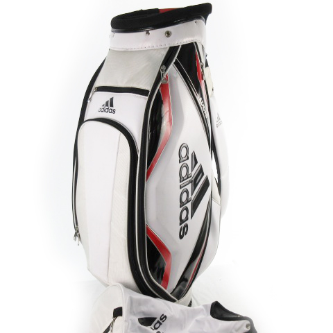 アディダス adidas ゴルフ キャディバッグ スタンド フード付き