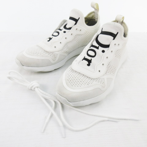 ディオールオム Dior HOMME スニーカー ロゴ ネオプレン メッシュ 