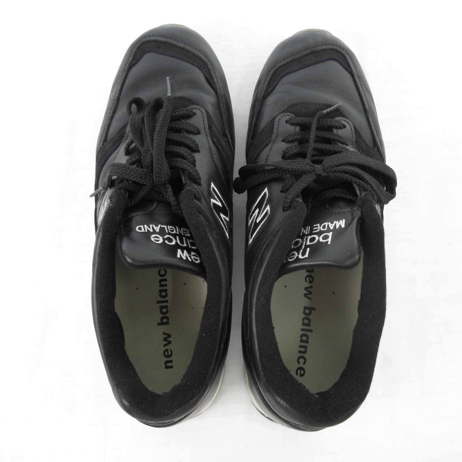 ニューバランス NEW BALANCE M1500BK スニーカー オールレザー 黒 