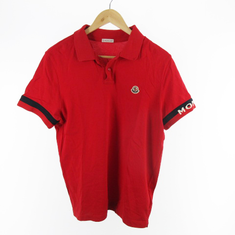 モンクレール MONCLER ポロシャツ 半袖 袖ロゴ ワッペン E10918321300 