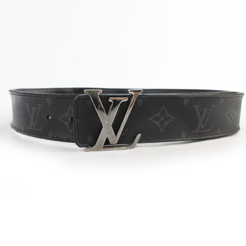 ルイヴィトン LOUIS VUITTON ベルト サンチュールLVイニシャル  