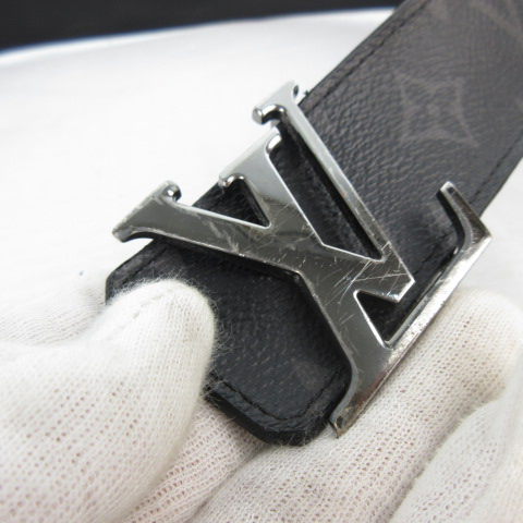 ルイヴィトン LOUIS VUITTON ベルト サンチュールLVイニシャル  