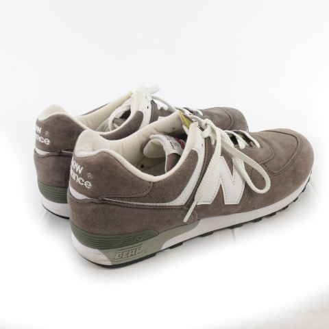 ニューバランス New Balance M576grs スニーカー グレー Us9 約27ｃｍ スエード Uk イングランド製 靴 メンズ 121 ベクトルパーク