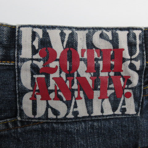 エヴィス 20TH ANNIV. デニム エヴィス EVISU 20th ANNIVERSARY デニムパンツ ジーンズ Gパン