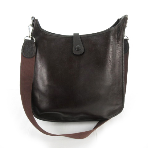 エルメス HERMES エブリン1 PM ショルダーバッグ 斜め掛け アマゾニア 