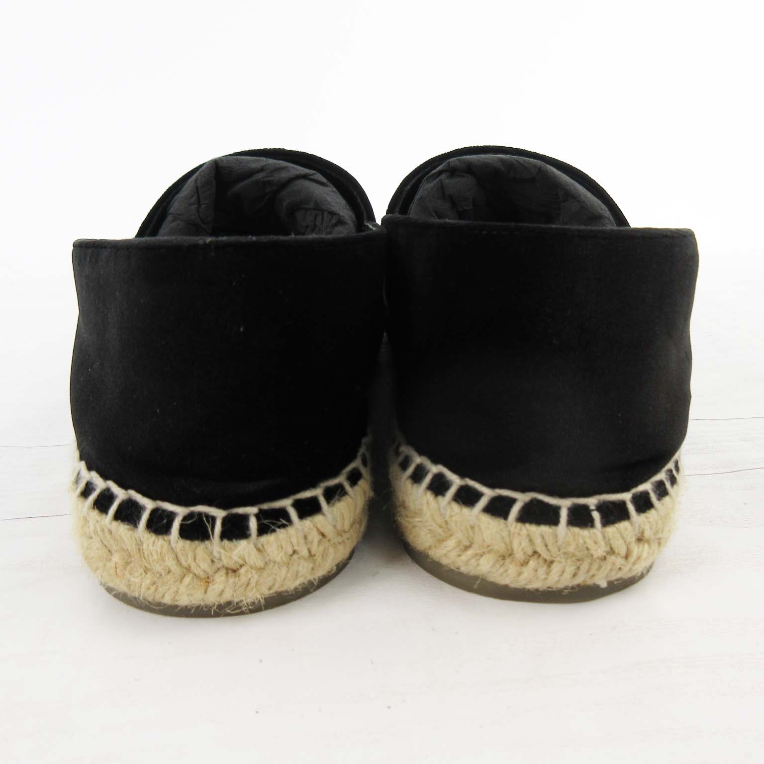 シャネル CHANEL エスパドリーユ スリッポン フラットシューズ  