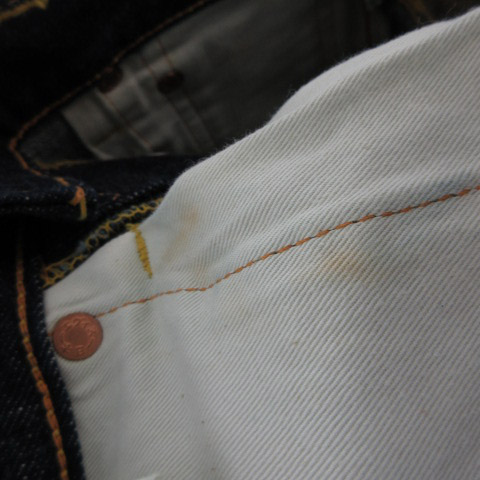 エヴィス EVISU 阪神タイガース 優勝記念虎刺繍 デニムパンツ ジーンズ