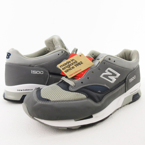 未使用品 ニューバランス NEW BALANCE スニーカー M1500UKG グレー 