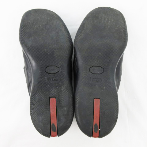 プラダスポーツ PRADA SPORT レザー シューズ スリッポン スニーカー  
