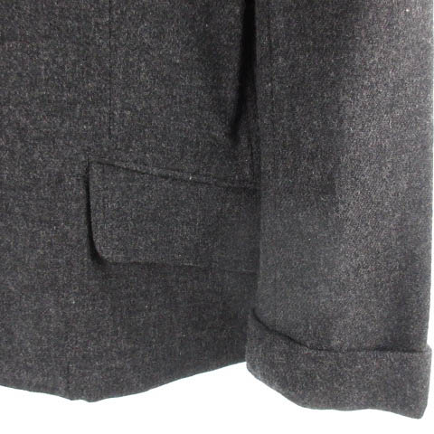 トリココムデギャルソン tricot COMME des GARCONS スーツ セットアップ 上下 ジャケット スカート ロング チャコールグレー ウール S M AD2002 TG-S033 TG-J021 レディース