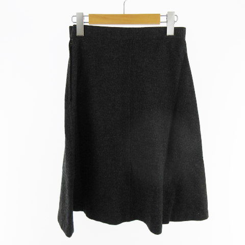 トリココムデギャルソン tricot COMME des GARCONS スーツ セットアップ 上下 ジャケット スカート ロング チャコールグレー ウール S M AD2002 TG-S033 TG-J021 レディース