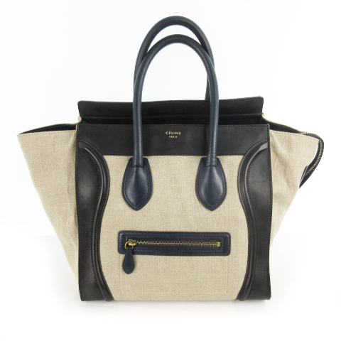 セリーヌ CELINE ラゲージ ミニショッパー ハンドバッグ トートバッグ 