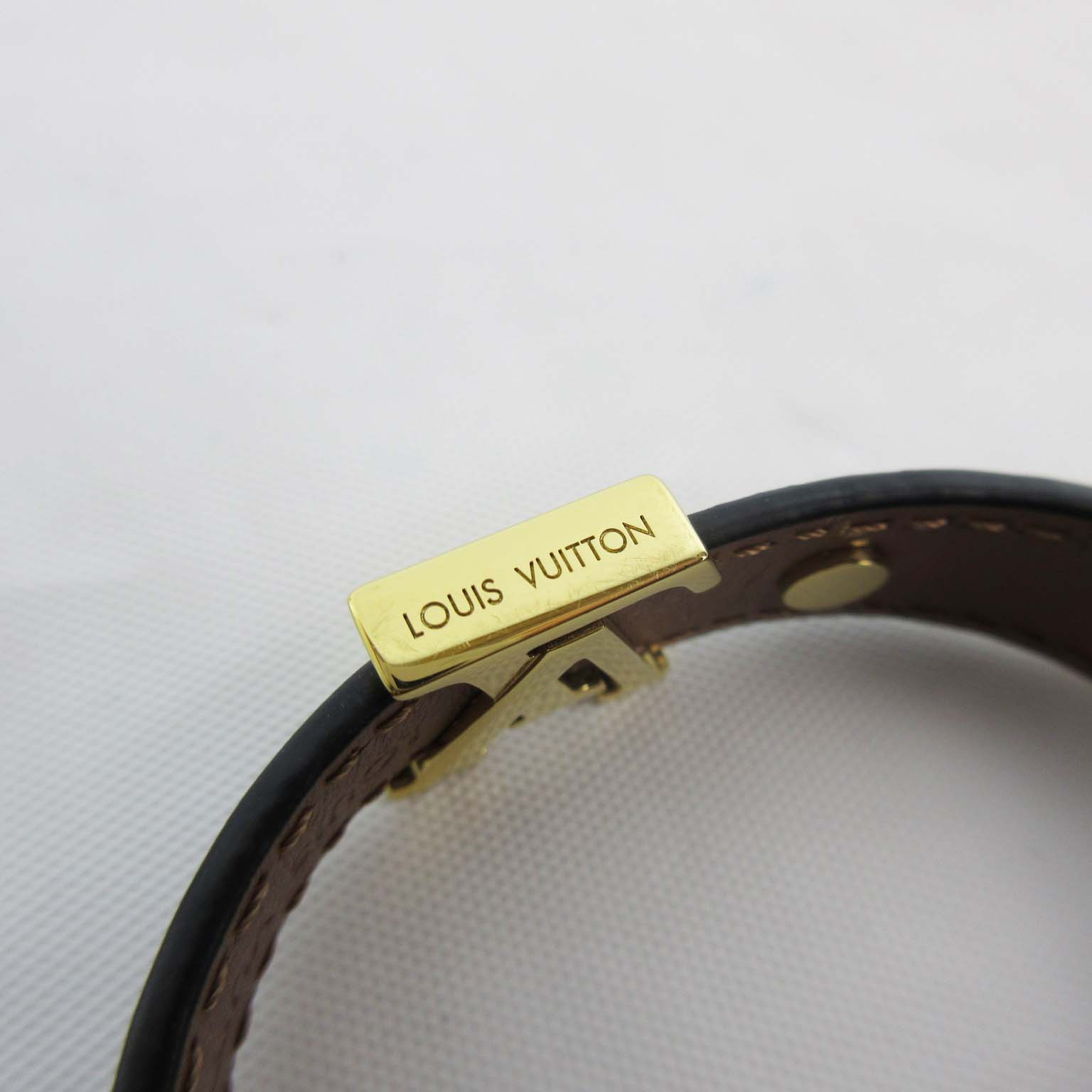 ルイヴィトン LOUIS VUITTON ブラスレ・LV アイコニック ブレスレット 