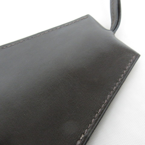 エルメス HERMES クロシェット ネックレス キーリング キーホルダー  