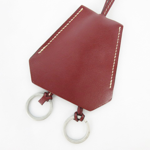 エルメス HERMES クロシェット ネックレス チャーム キーリング 