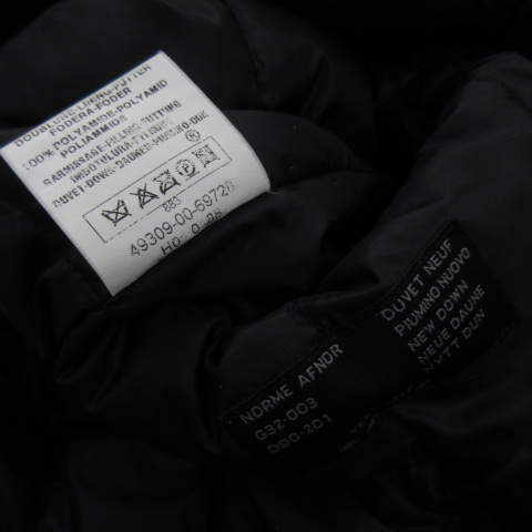 モンクレール MONCLER ダウンコート ロング チェック柄 ウール 