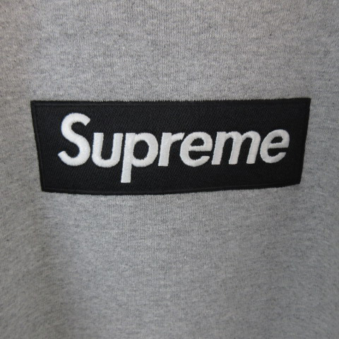 シュプリーム SUPREME 22FW Box Logo Crewneck Heather Grey ボックス 