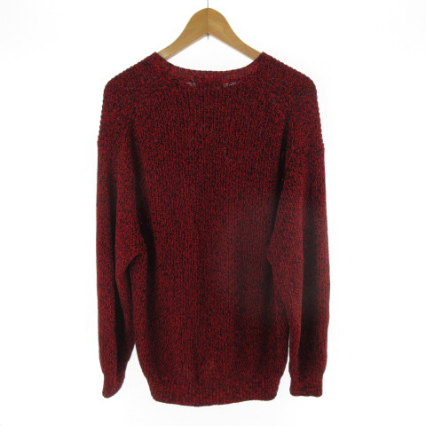 Supreme Melange Rib Knit Sweater 赤 21aw