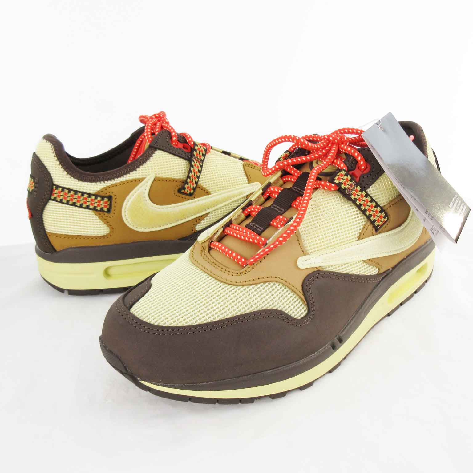 未使用品 ナイキ NIKE TRAVIS SCOTT DO9392-200 AIR MAX 1 CACTUS JACK 