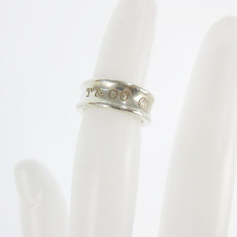ティファニー TIFFANY & CO. 1837 ナロー ワイド リング 指輪 シルバー