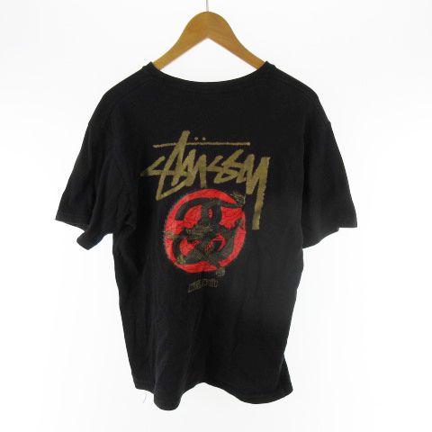 ステューシー STUSSY KYOTO GOLD DRAGON 京都 ドラゴン Tシャツ