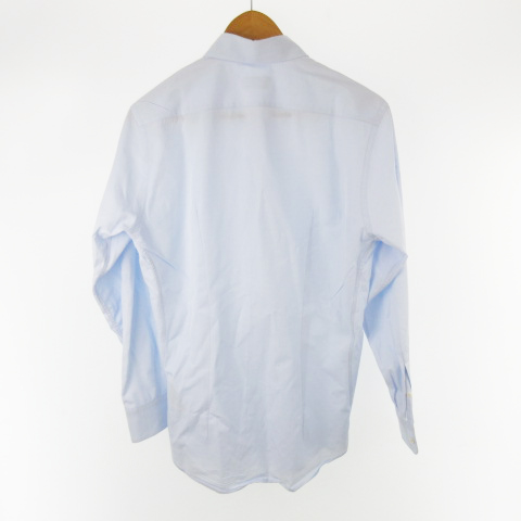 プラダ PRADA シャツ 長袖 acu1 2008 5395 サックス ブルー 水色 39 15 