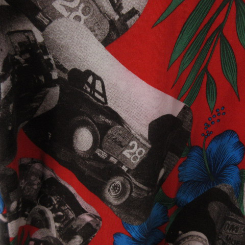 コムデギャルソンオムプリュス 花柄 半袖オーバーサイズTシャツ COMME des GARCONS HOMME PLUS(コムデギャルソンオムプリュス