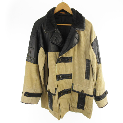 ランセル LANCEL コート ジャケット コーデュロイ ダブル  