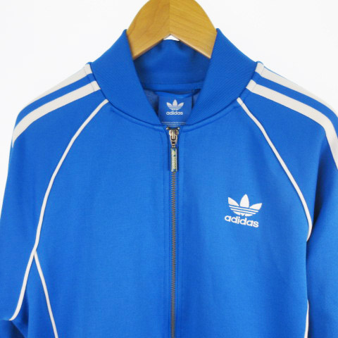 adidas ブルーダブルブレストジャケット アディダス adidas アディダス adidas スリーストライプス