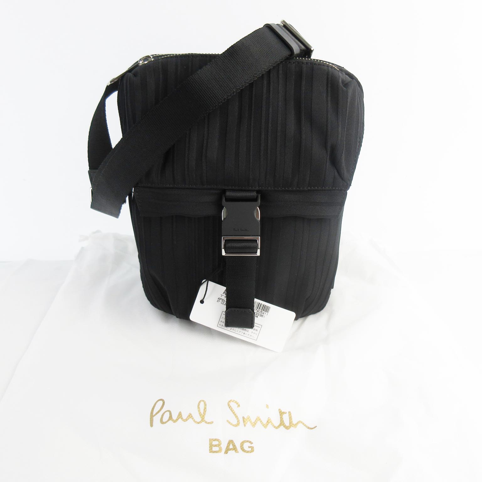 未使用品 ポールスミス PAUL SMITH シャドーストライプ ミニショルダー 