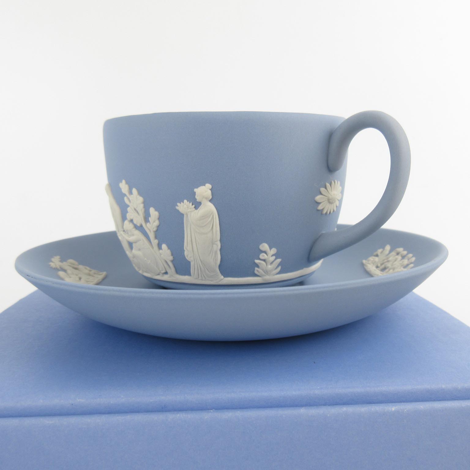 未使用品 ウェッジウッド WEDGWOOD カップ&ソーサー セット ジャスパー  