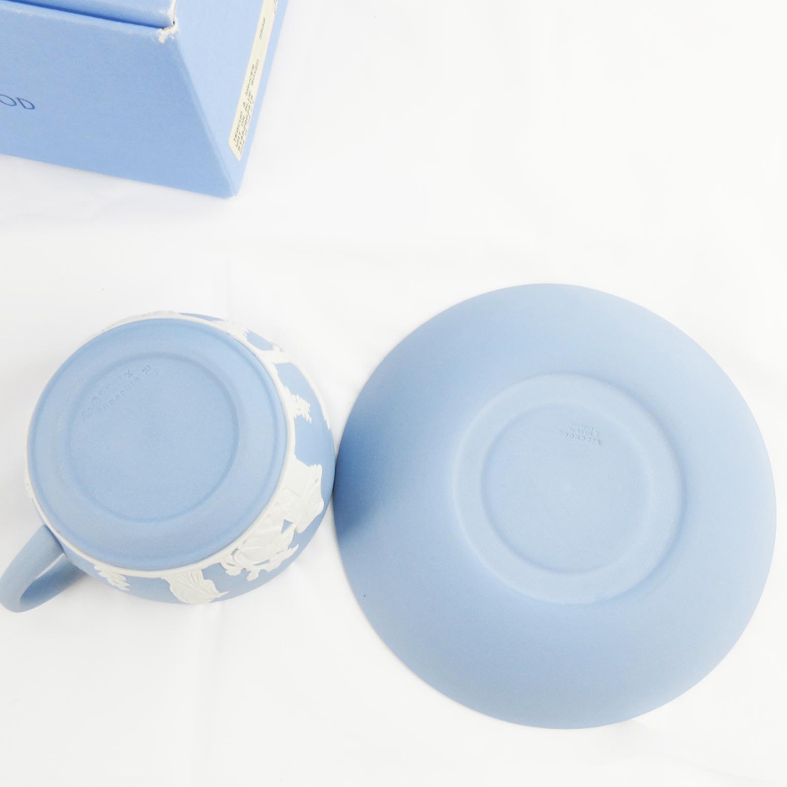 未使用品 ウェッジウッド WEDGWOOD カップ&ソーサー セット ジャスパー  