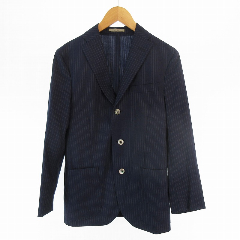 15万 BOGLIOLI DOVER スーツ ネイビー ストライプ