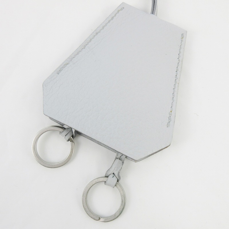 エルメス HERMES マルジェラ期 クロシェット ネックレス キーリング 