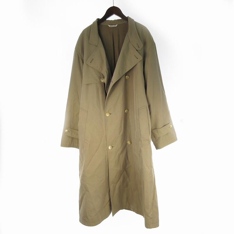 AURALEE ベージュ ロングコート