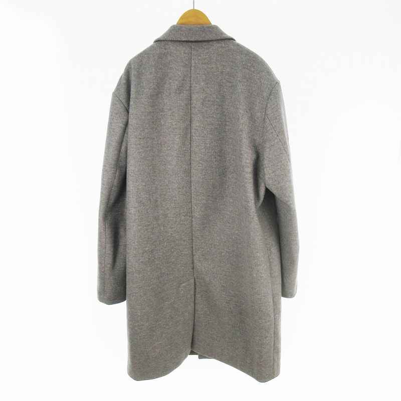 ザラマン ZARA MAN チェスターコート ロング 4WAY COAT ミックスグレー