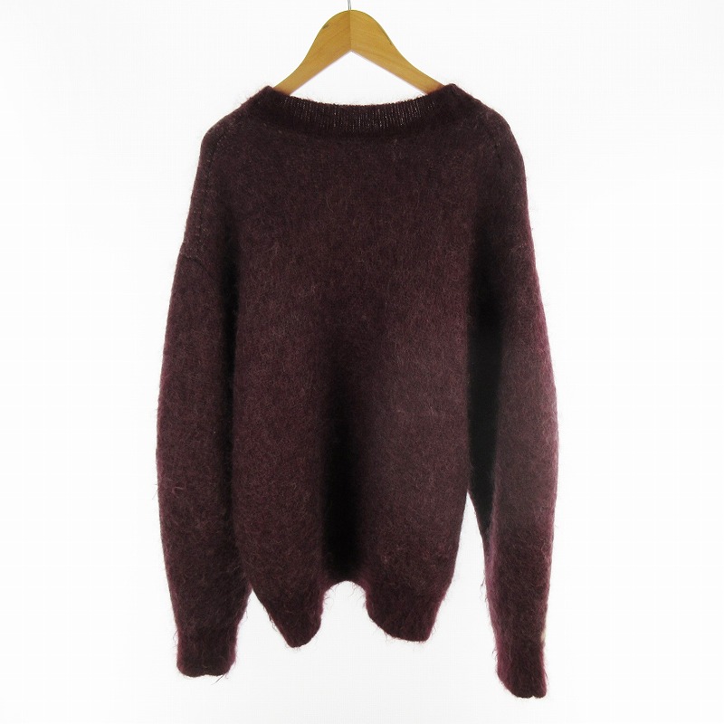 22AW ンニット NKNIT wave pattern mohair KNIT ニット セーター 